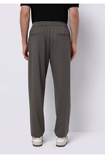 Colin's Regular Fit Mid Waist Straight Leg Men's Green Trousers