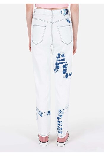 Colin's Mom Fit Shrink Leg Women's Indigo Jean Trousers