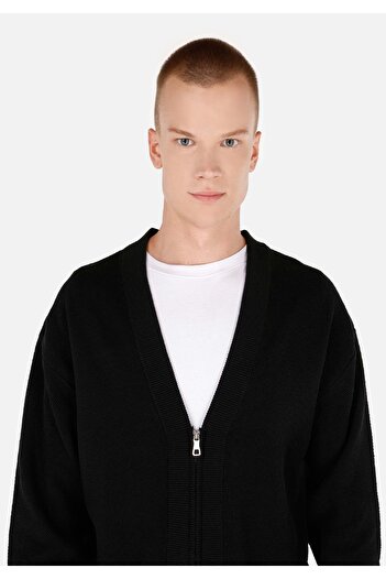 Colin's Comfort Fit Erkek Siyah Hırka