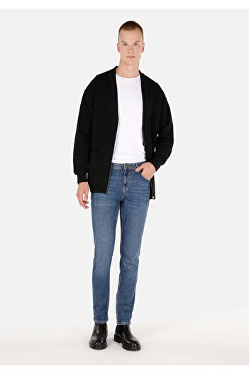 Colin's Comfort Fit Erkek Siyah Hırka