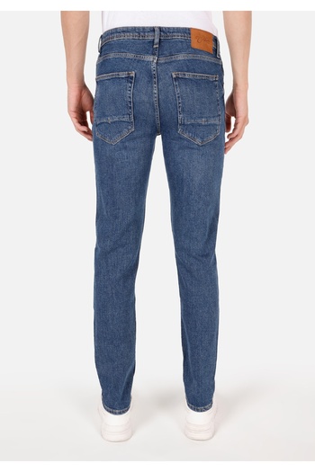 Colin's Straight Fit Men's Black Jean Trousers