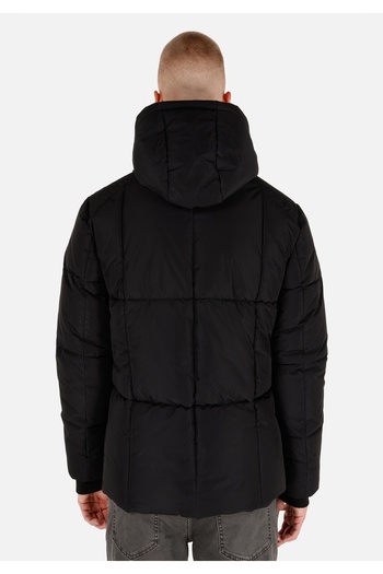 Colin's Slim Fit Men's Black Coat