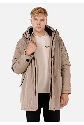 Colin's Regular Fit Men's Beige Coat
