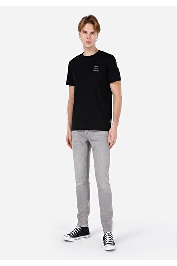 Colin's Slim Fit Men's Gray Jean Trousers