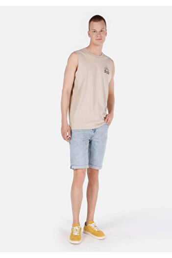 Colin's Regular Fit Erkek Bej Atlet