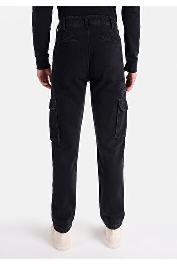 Colin's Cargo Fit Mid Waist Straight Leg Men's Zipper Indigo Jean Pants