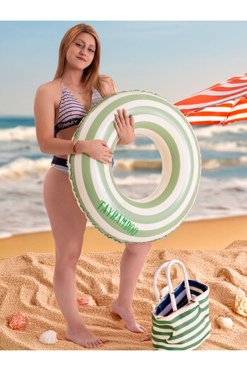 TAYBAMBoo Fuuny Swimming Ring 76cm Striped