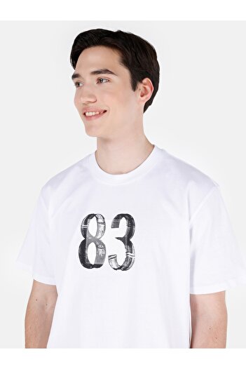 Colin's Ανδρικό κοντομάνικο μπλουζάκι Comfort Fit με στρογγυλή λαιμόκοψη