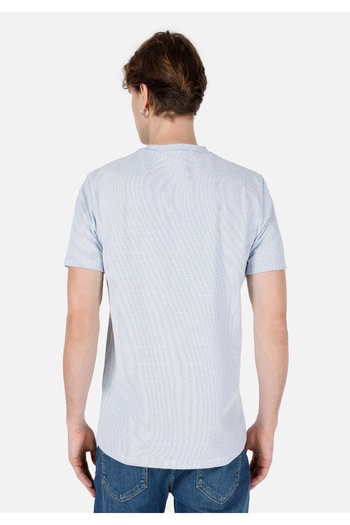 Colin's Ανδρικό κοντομάνικο μπλουζάκι Normal Cut Crew Neck Navy Blue Cl 1067714