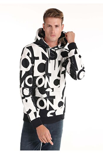Colin's Regular Fit Men's Black Sweatshirt
