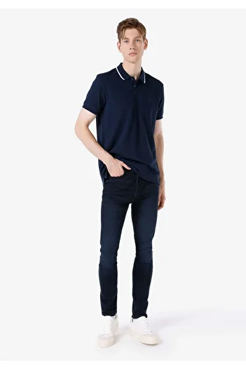 Colin's Skinny Fit Men's Dark Indigo Denim Jean Trousers