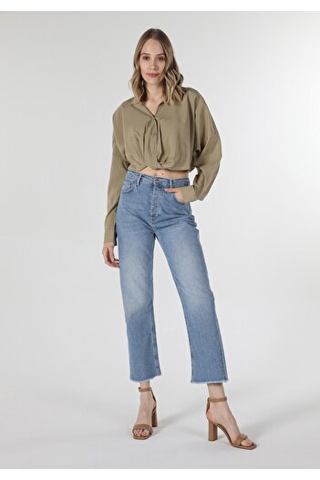 Colin's Green U.sleeve Women's Blouse