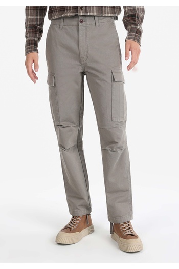 Colin's Ανδρικό πράσινο παντελόνι Comfort Fit με ίσιο πόδι στη μέση