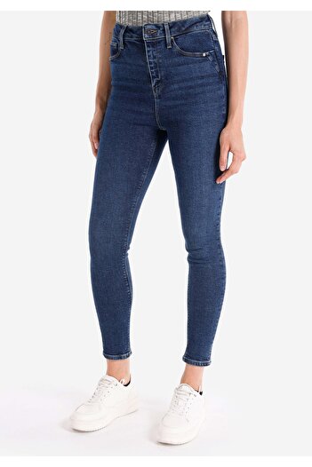 Colin's Skinny Fit Yüksek Bel Dar Paça Kadın Denim Jean Pantolon