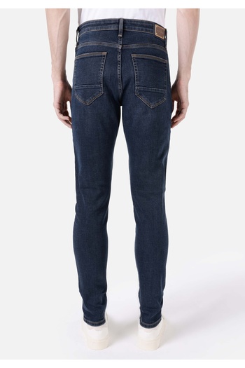 Colin's Slim Fit Men's Navy Blue Jean Trousers