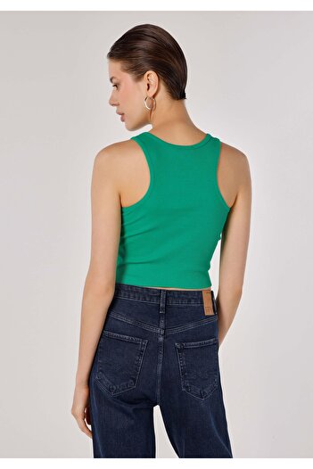 Colin's Regular Fit Women's Green Undershirt