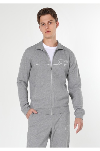 Colin's Slim Fit Erkek Gri Ceket