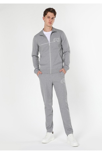 Colin's Slim Fit Erkek Gri Ceket