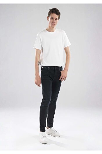 Colin's Skinny Fit Ψηλόμεσο Ανδρικό Παντελόνι Navy Blue Jean