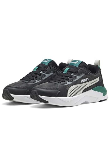 Puma 401493 X-Ray 3 Lt Jr Unisex Sports Shoes Black-Green