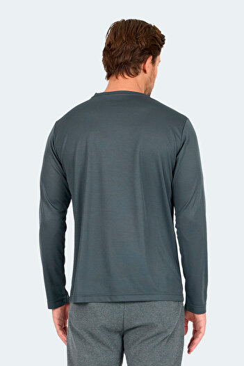 Slazenger Odin I Men's Dark Gray T-Shirt