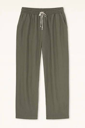 Redline Comforted Men's Linen Look Casual Pants Wide Leg New Season