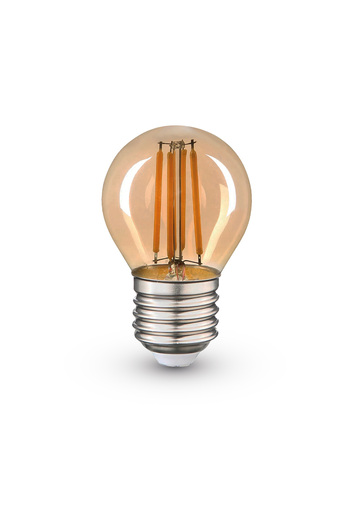 ORBUS Dekoratif Amber Sarı Işık 4w Led Ampul