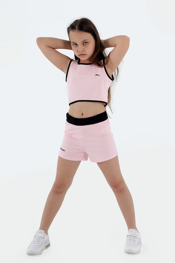 Slazenger Desta in Children's Pink Top and Bottom Set