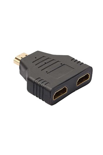 HOPE R HDMI adapter 2 in 1 splitter, 2 female inputs, 1 male output, 1080p, black, HOPE R