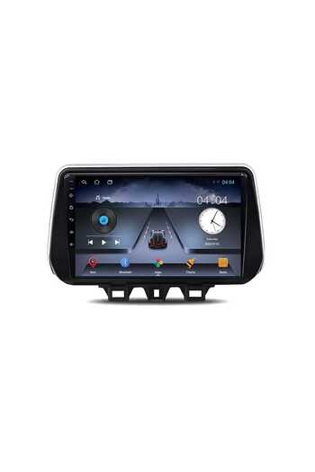 Hyundai Android screen for Hyundai Tucson 2019-2021 (RAM 2 - Memory 32) supports CarPlay and Android Auto.