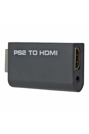 HOPE R PS2 console adapter with HDMI output and 3.5mm audio jack, HOPE R