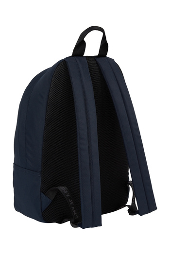 Tommy Hilfiger Unisex Brand Logo Casual Navy Blue Backpack Am0Am11964 C1G