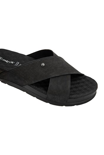 Muya Ανδρικές παντόφλες Renmen Ανατομική Σόλα Heel Spur