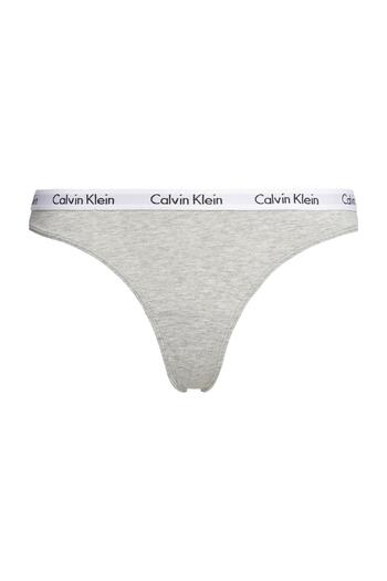 Calvin Klein Kadın Calvin Klein İmzalı Elastik Bantlı Gri Külot 0000D1617E 020
