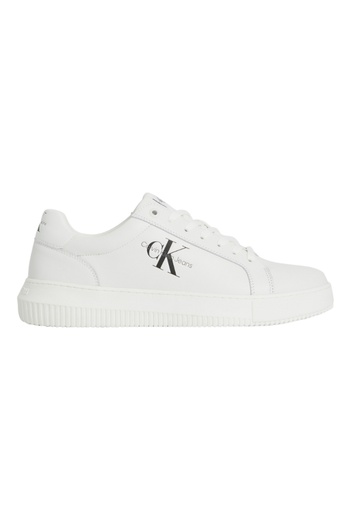 Calvin Klein Men's White Men's Sports Shoes Ym0Ym00681Ybr White