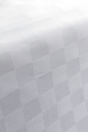 Cottonest 100% Cotton Couple Square Pattern White Pi̇Ke - Hotel Pi̇Ke