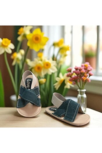Balgüneş Tekstil Cross Sandals Booties Khaki