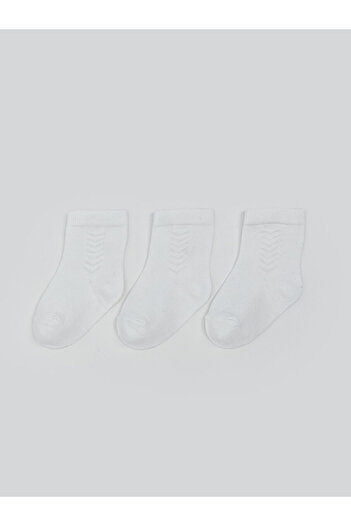 LC Waikiki Baby Girl Socket Socks 3-Piece