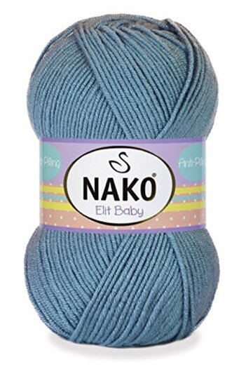 NAKO Elit Baby Örgü Ipi Bebe Yünü 100 Gr. 1986