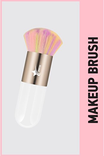 Demstar Professional Kabuki Foundation and Blush Makeup Brush - Luxury Rs