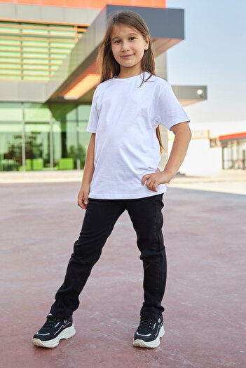 Fulla Moda 100% Cotton Basic Unisex Kids T-Shirt