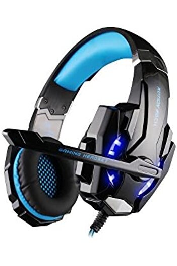 KOTION EACH Gaming headset model G9000 with USB 7.1 surround sound, microphone, and LED lighting from Kotion Eac