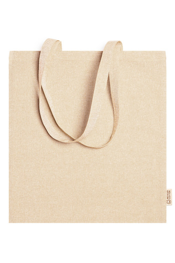 STAMINA Recycled cotton bag, Rivoli, 41 x 37 cm, density 120 g/m²,
