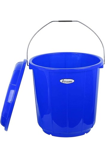 NEXTBRIDGE Oasis Bucket with Lid Blue 25ltr