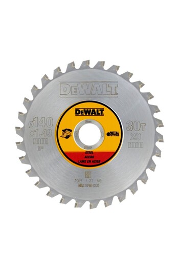 Dewalt - Steel cutting disc for cordless circular saw 140x20x1.5mm [DT1923-QZ]