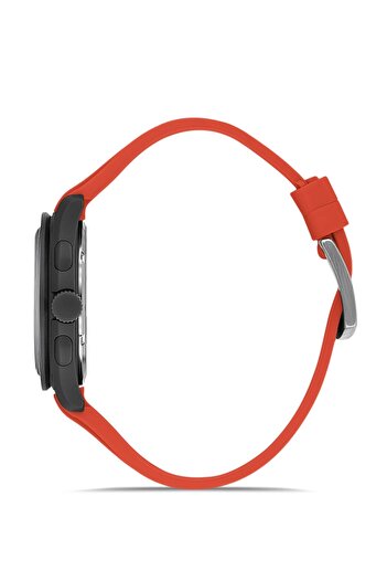 FERRO Black Silicone Cord Wristwatch Fm11401Dwt-G All Functions Active 3Atm Waterproof Giftpackaged