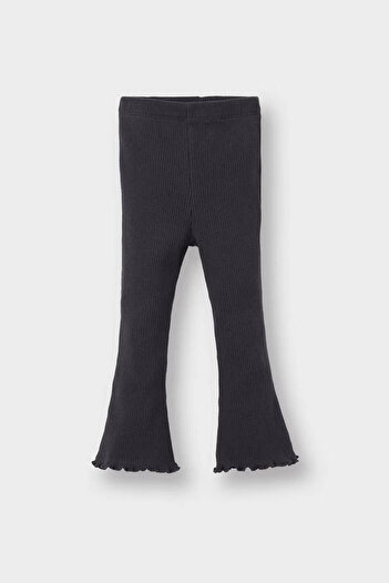 DeFacto Spanish Leg Ribbed Camisole Anthracite Baby Girl Leggings Z4739A2/Ar1