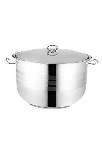 Dania High-quality Turkish stainless steel pot, size 40*26 cm, capacity 40 liters