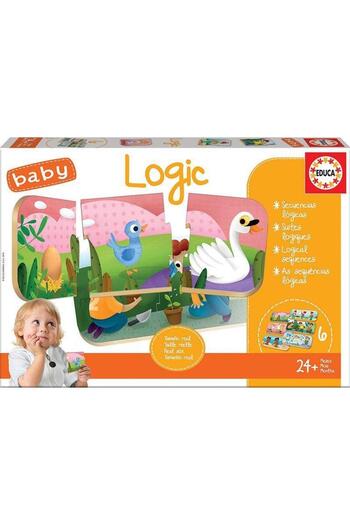 EDUCA Puzzle 6x3 pieces Baby Logic