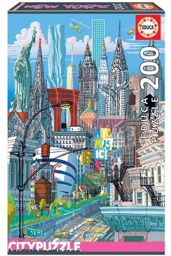 EDUCA New York City Puzzle 200 pcs